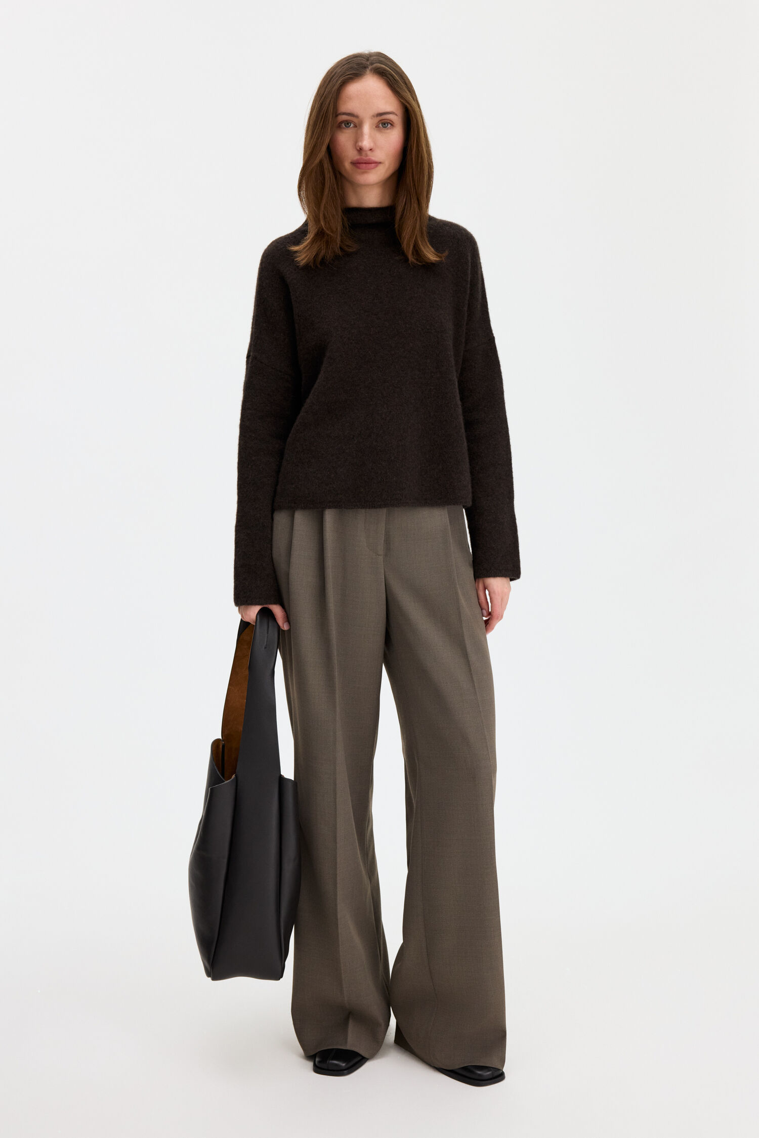 FILIPPA K MYKA YAL FUNNELNECK SWEATER golden brown – Bild 2