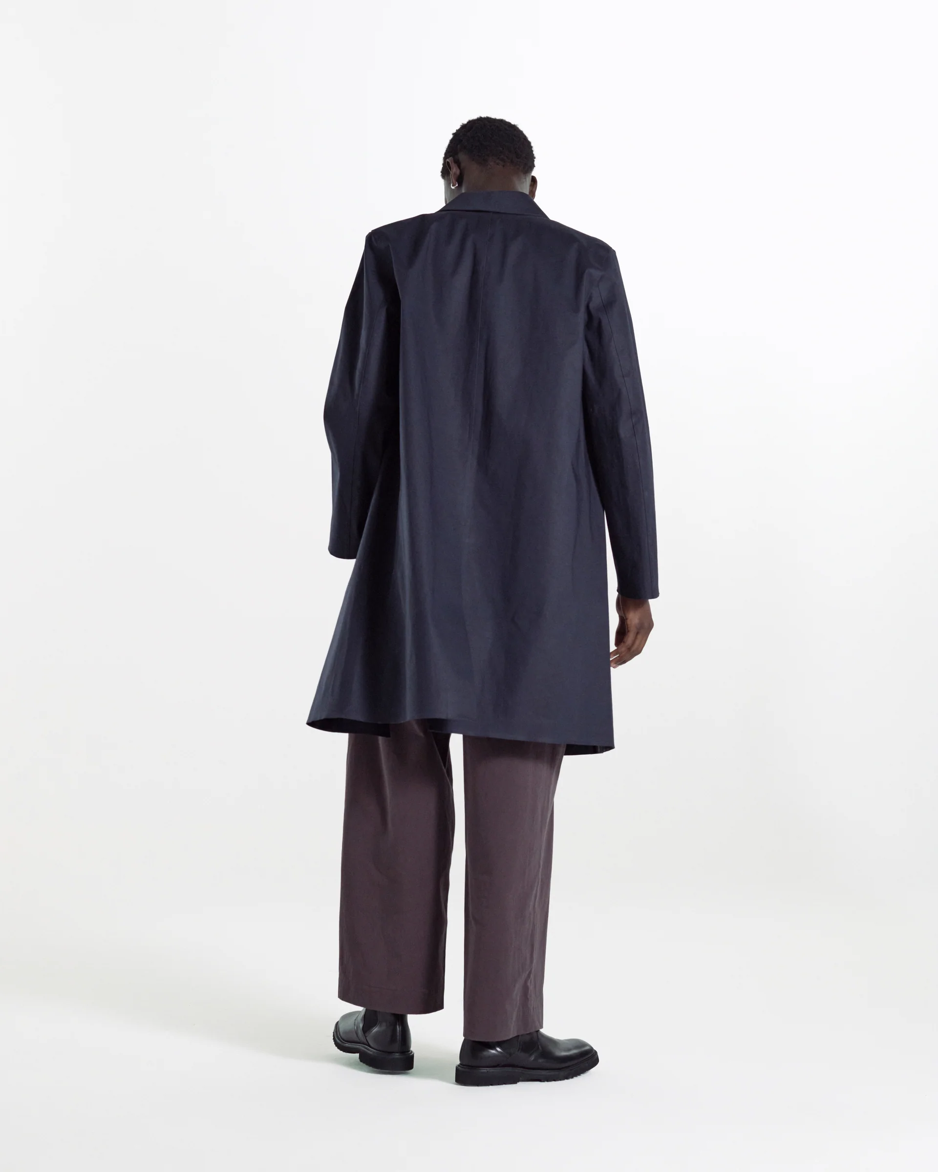 MACKINTOSH DUNKELD RUBBERISED COAT navy – Bild 4