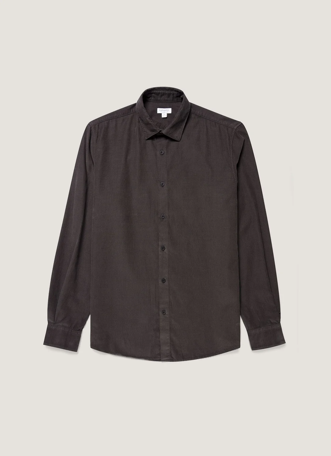 SUNSPEL FINE CORD SHIRT anthracite – Bild 2