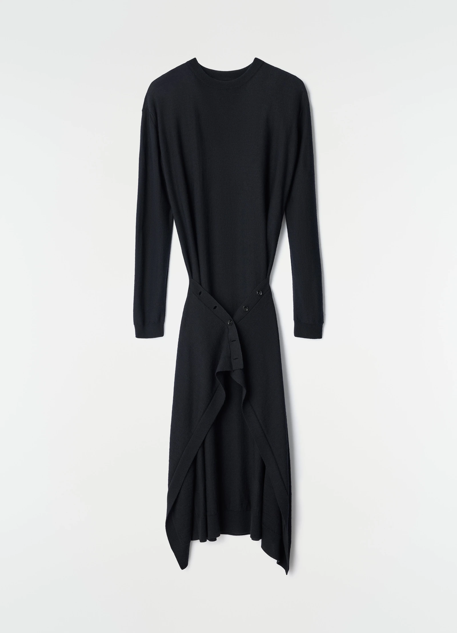 LEMAIRE BUTTONED DRESS black – Bild 2