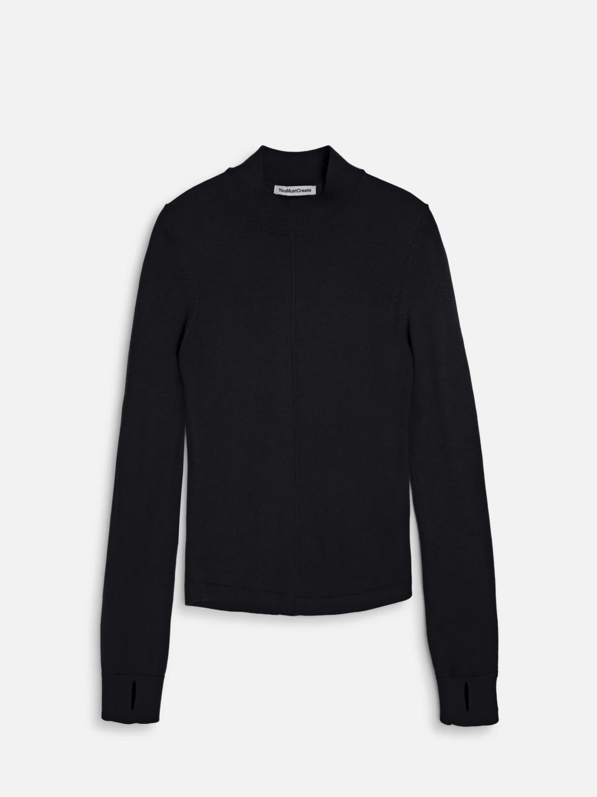 YMC YOU MUST CREATE YOUTH TEE KNIT black