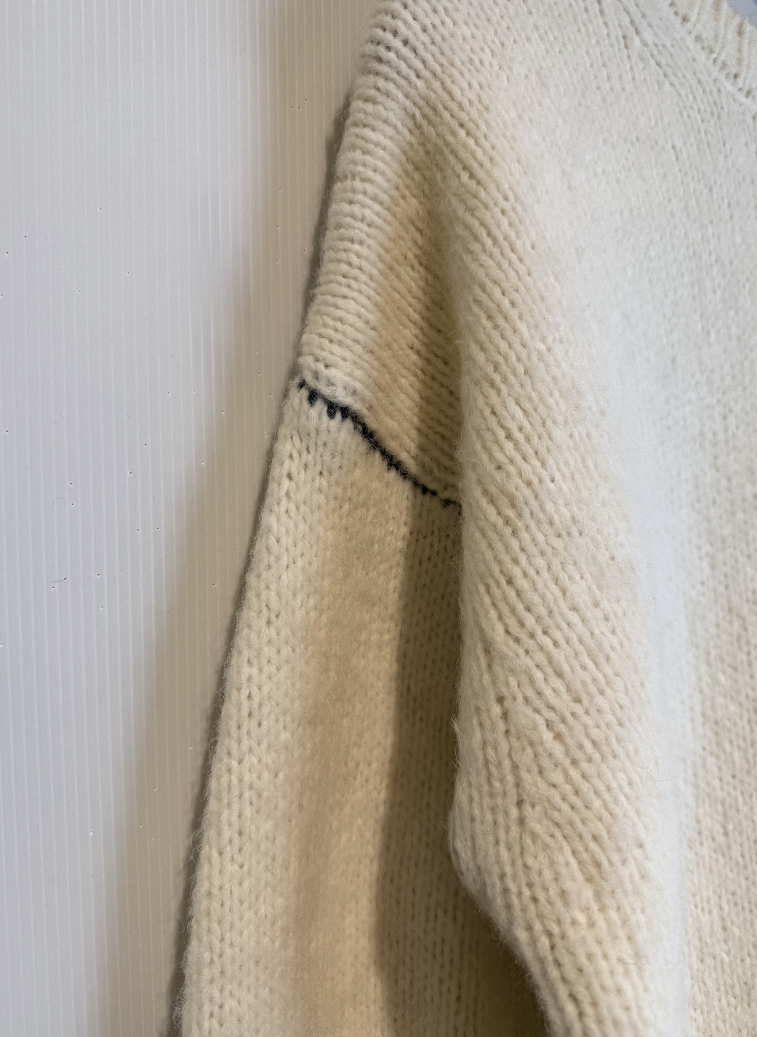 ROBERTO COLLINA KNITTED JUMPER bianco - Image 2