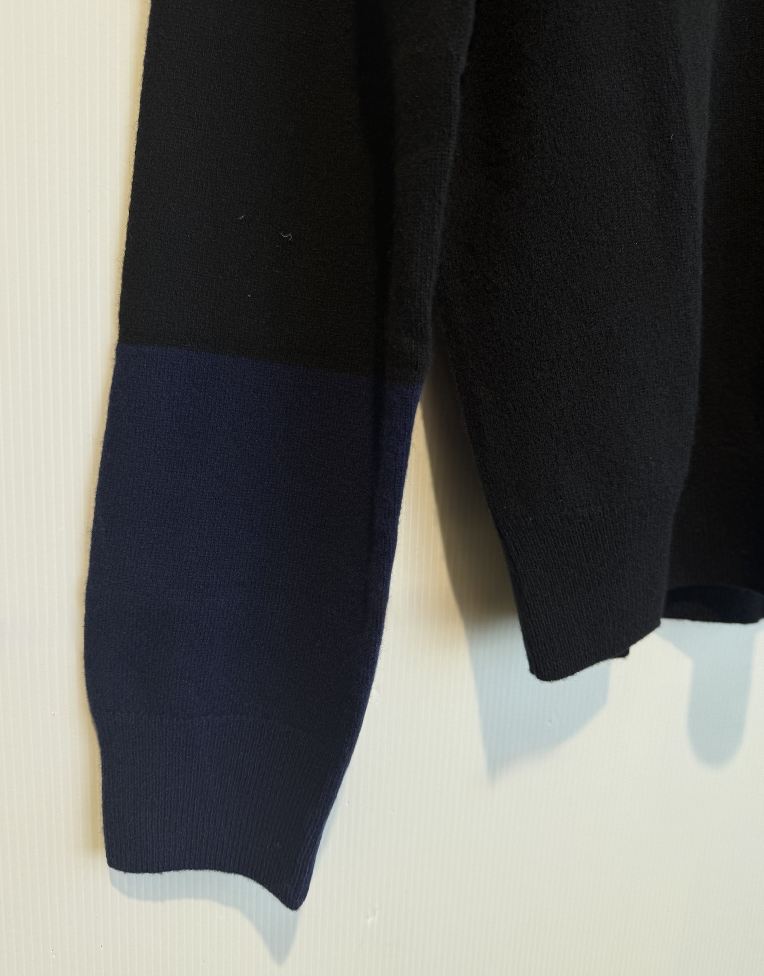 COMME DES GARCONS SHIRT JUMPER black/ navy - Image 2