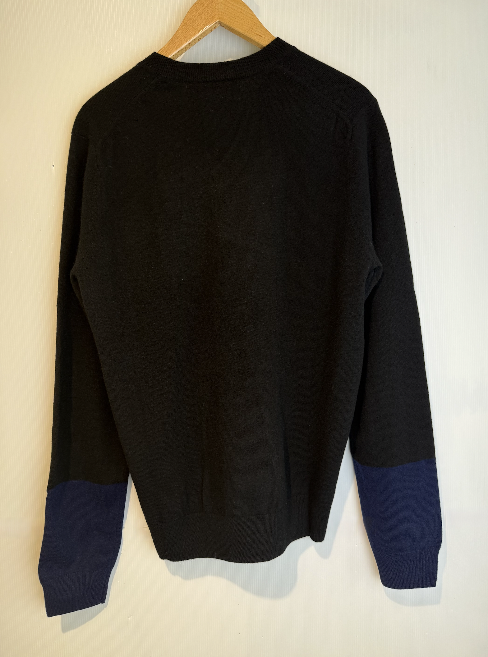 COMME DES GARCONS SHIRT JUMPER black/ navy - Image 3