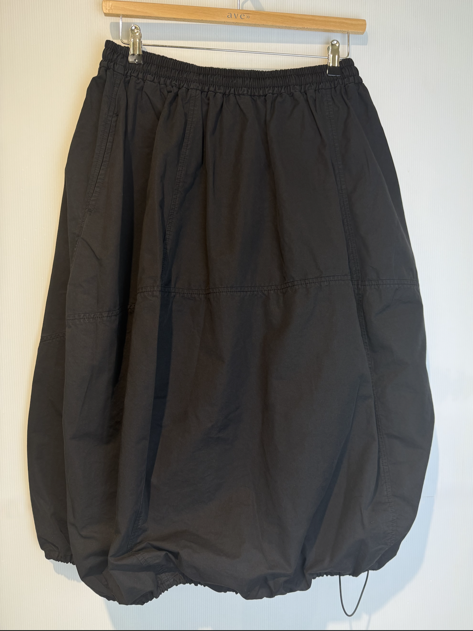YMC YOU MUST CREATE PARACHUTE SKIRT black