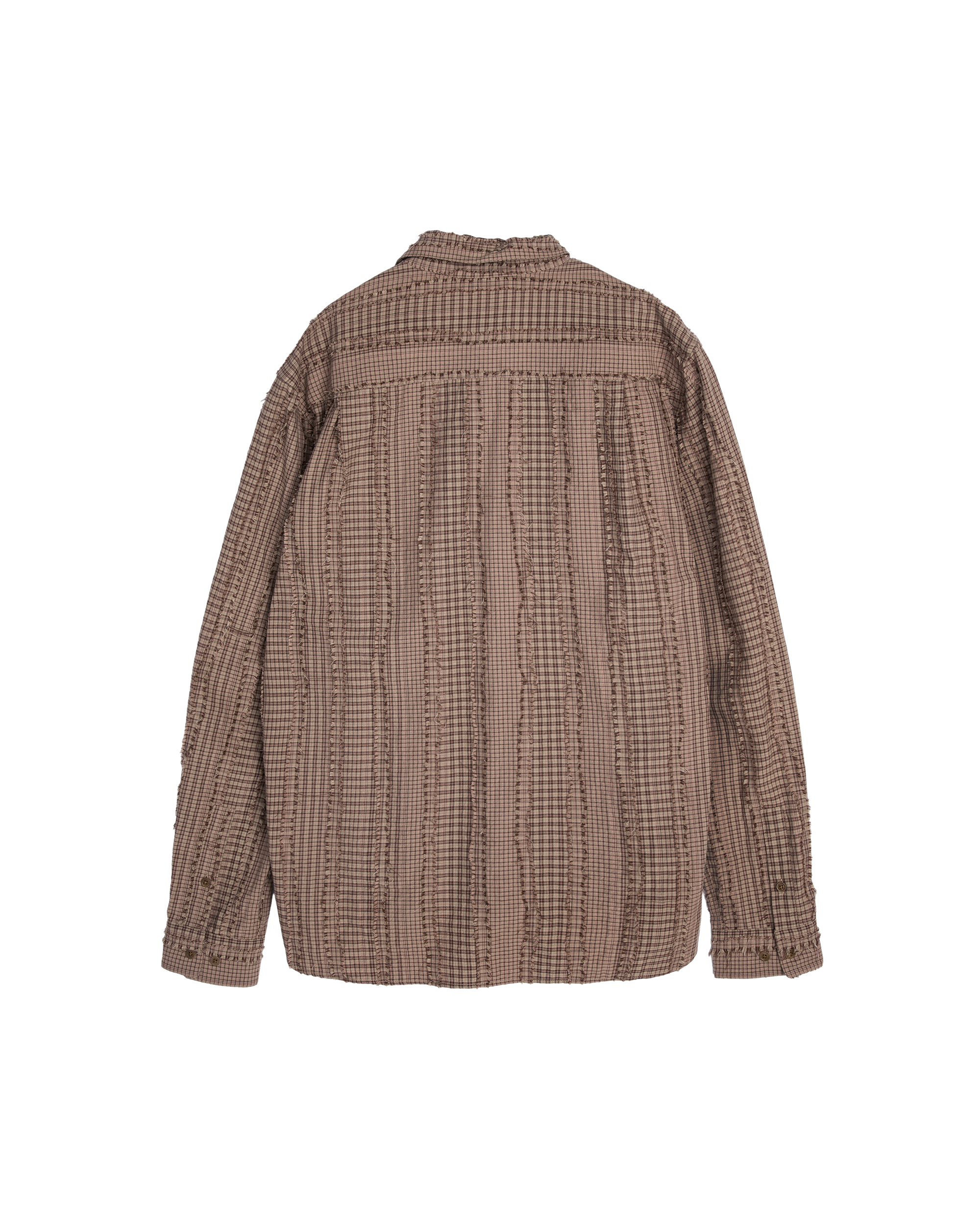 YMC YOU MUST CREATE CURTIS SHIRT brown/ multi – Bild 2