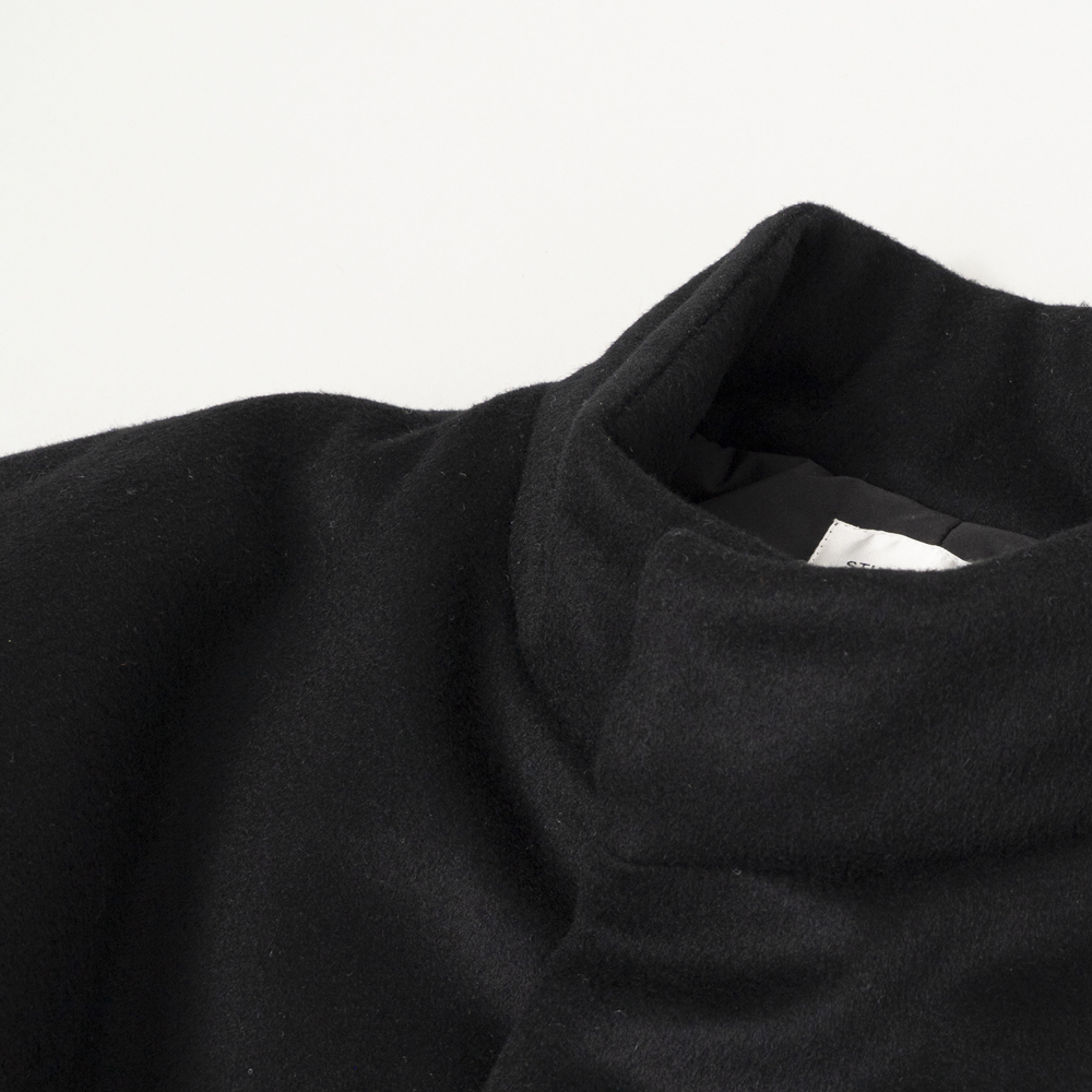 STILL BY HAND PADDED WOOL BLOUSON black – Bild 4