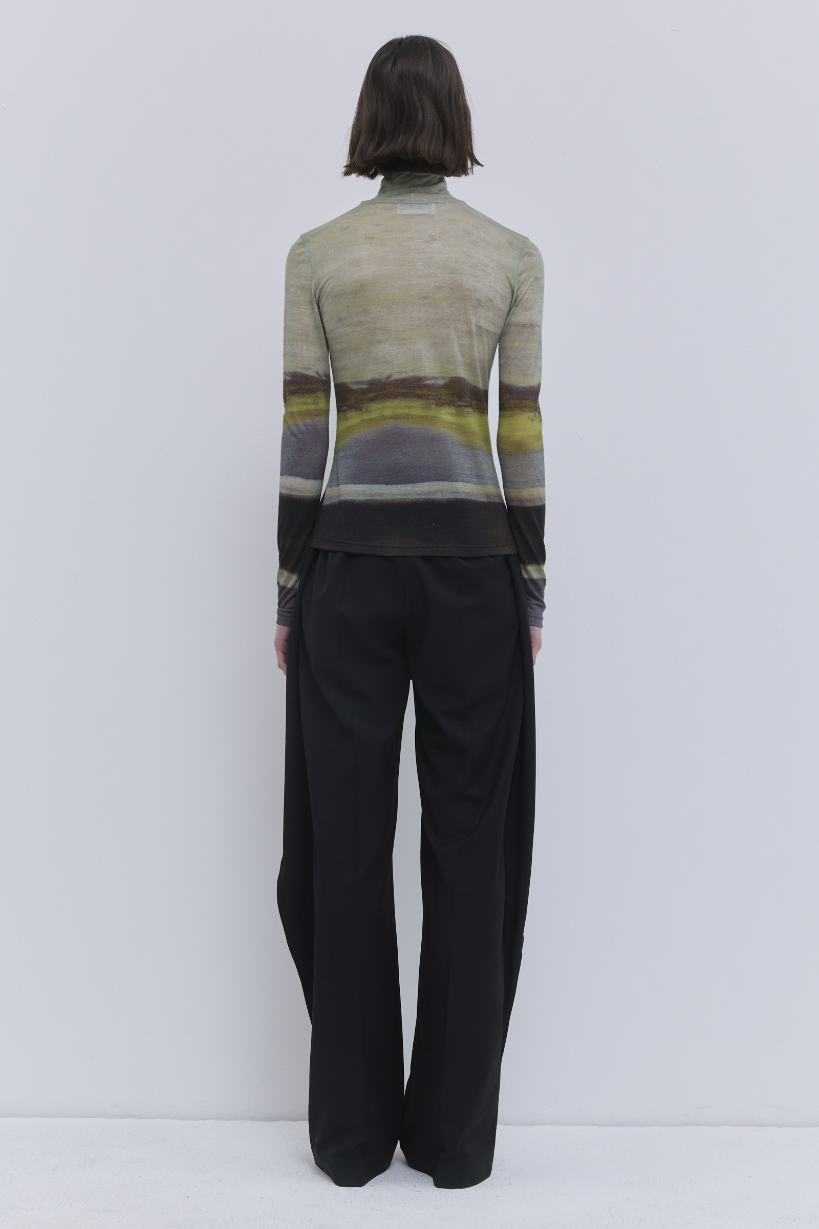 CHRISTIAN WIJNANTS TUGAL TURTLENECK TOP sunrise – Bild 3