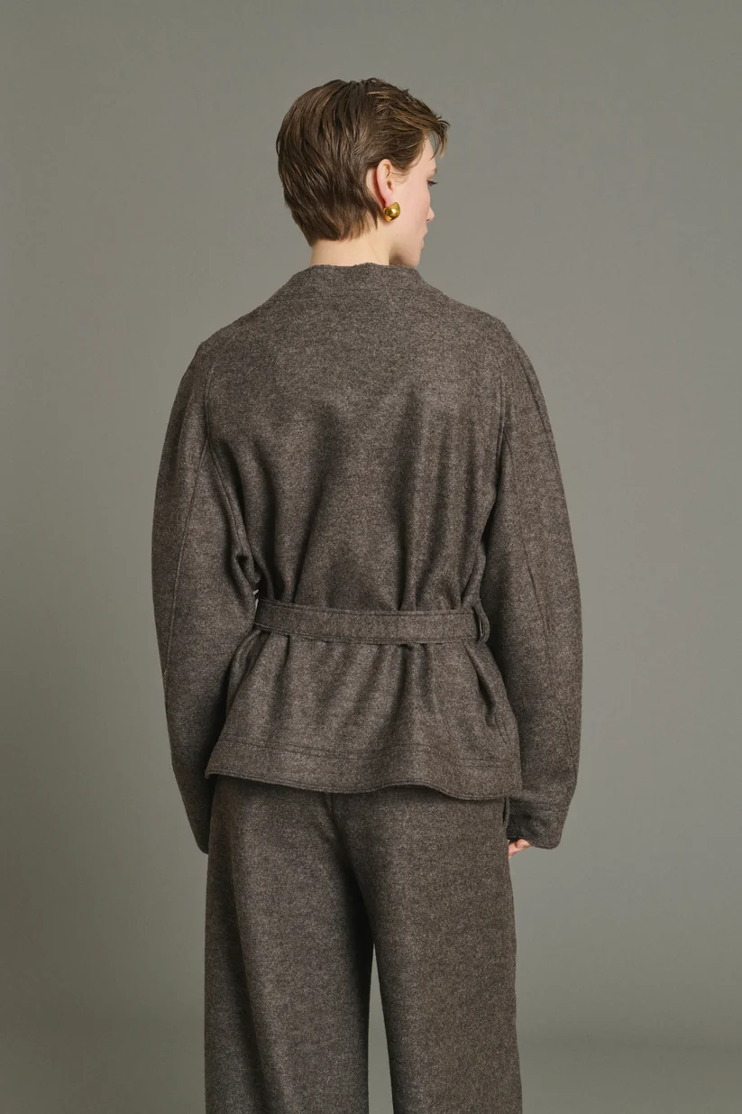 SOEUR THEIA JACKET marl taupe – Bild 4