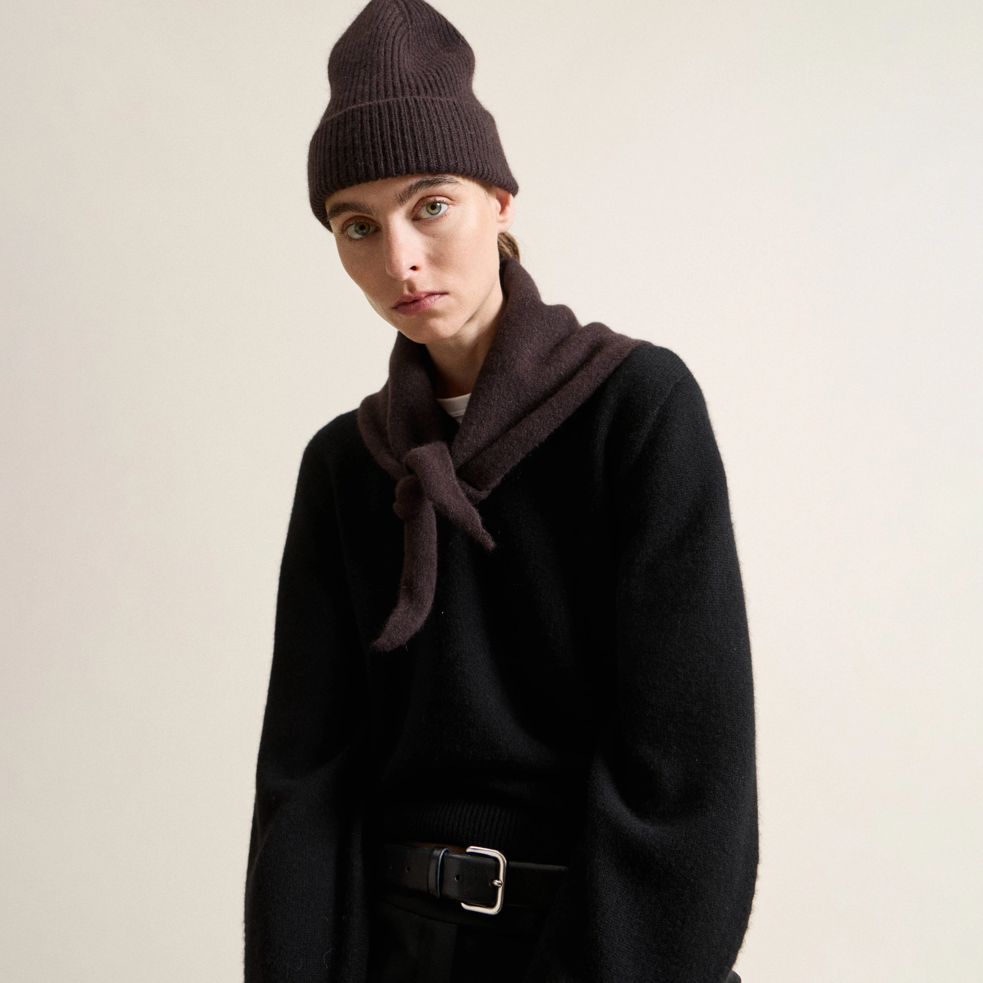 LE BONNET BANDANA espresso – Bild 4