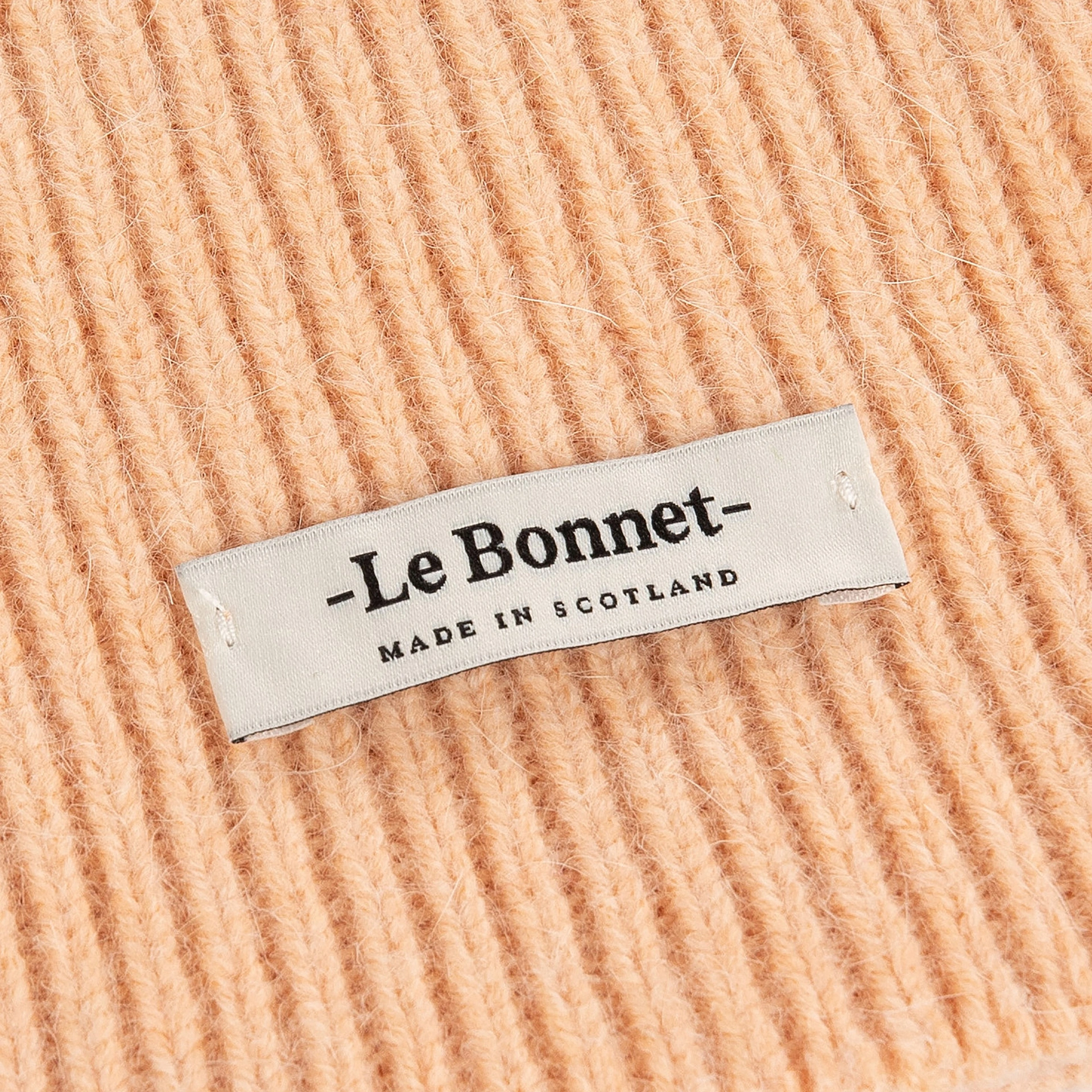 LE BONNET BEANIE peach – Bild 4