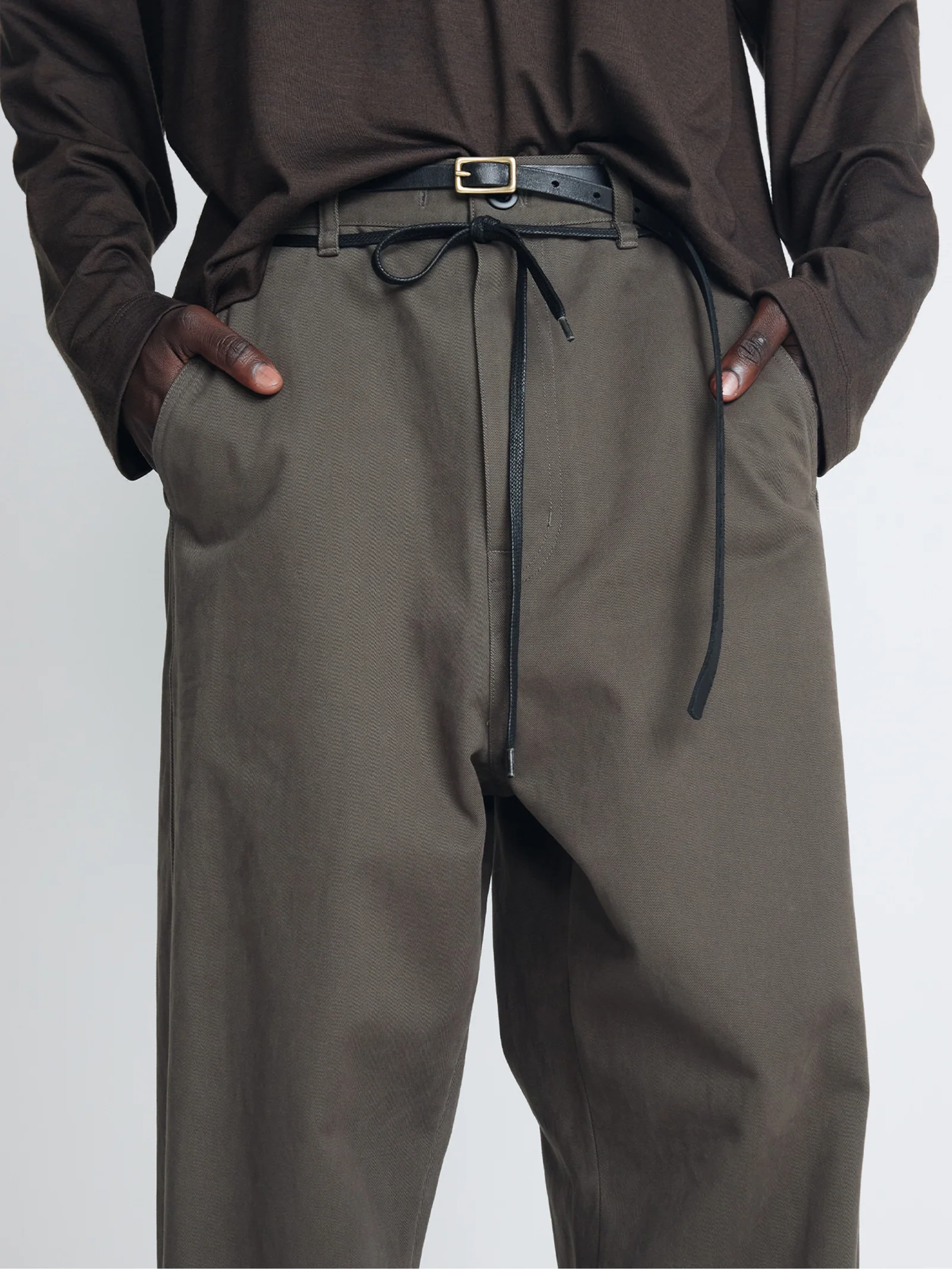 TONYWACK BRUSHED COTTON DRILL PANTS olive – Bild 6