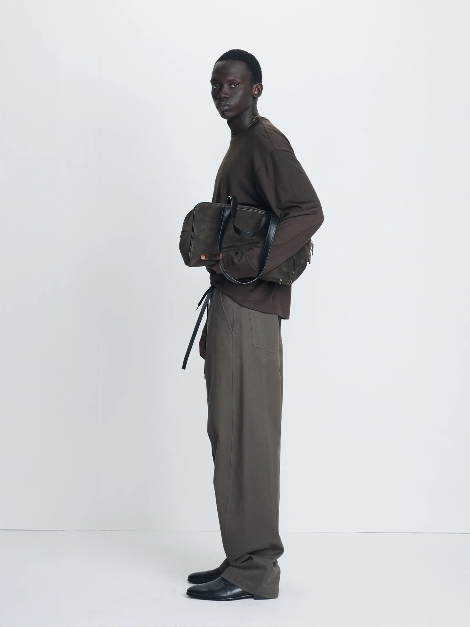 TONYWACK BRUSHED COTTON DRILL PANTS olive – Bild 3