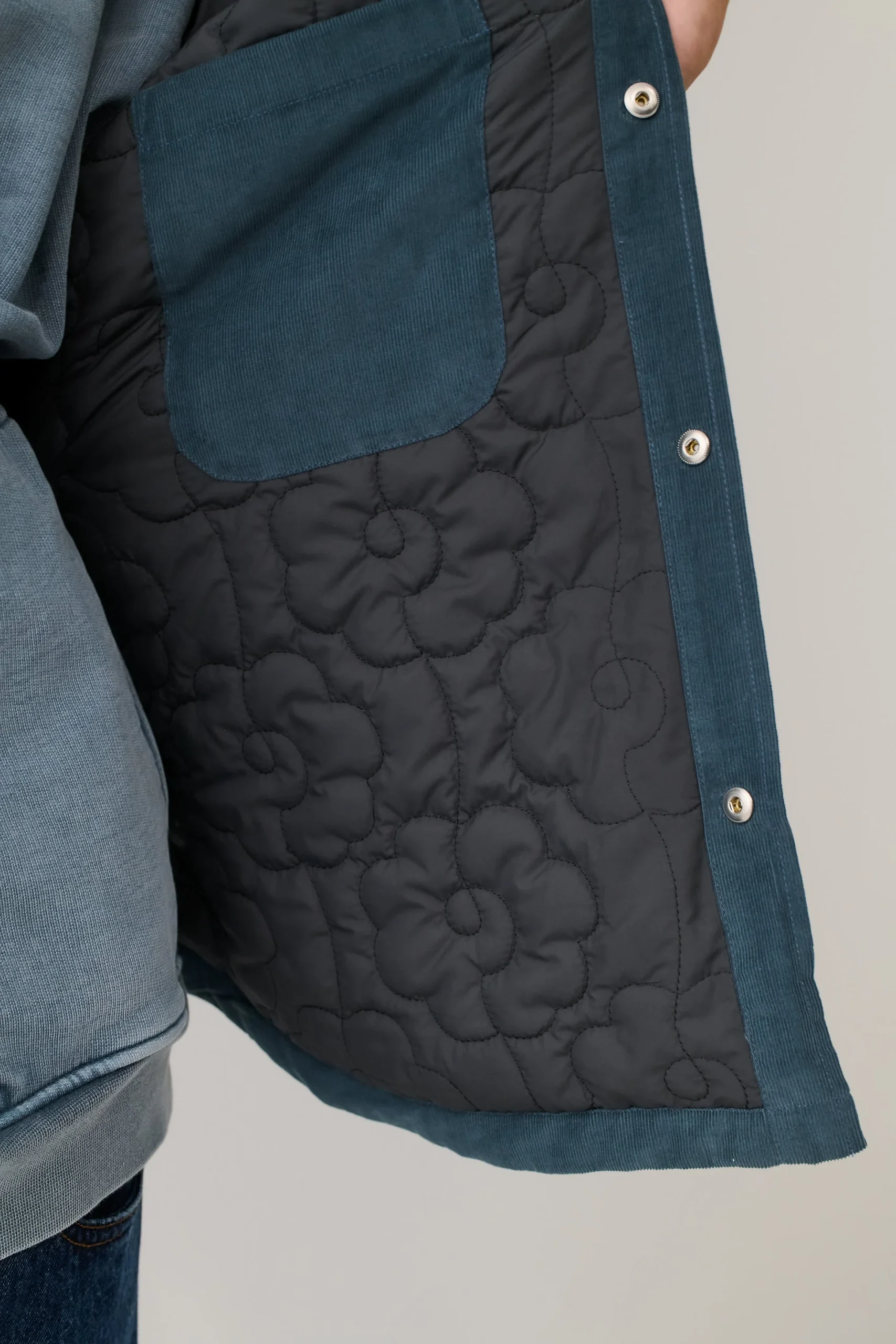 A KIND OF GUISE OLKAY QUILTED OVERSHIRT sea corduroy – Bild 6