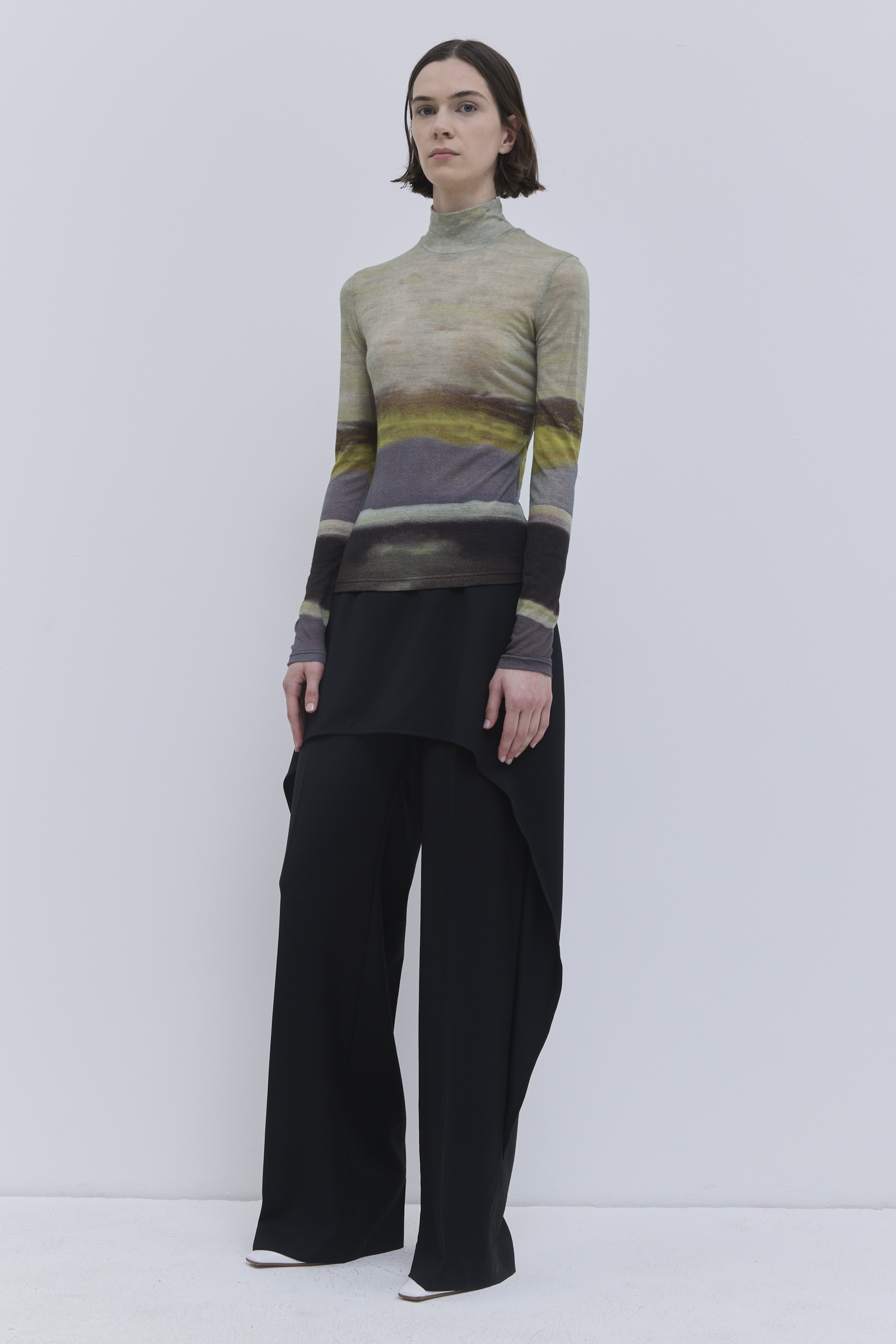 CHRISTIAN WIJNANTS TUGAL TURTLENECK TOP sunrise – Bild 2