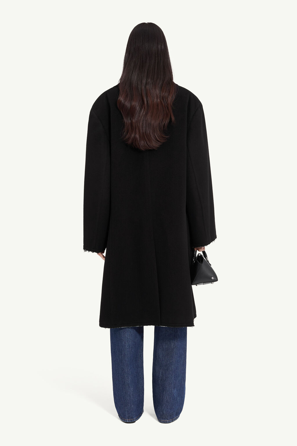 MM6 MAISON MARGIELA WOOL COAT black – Bild 3