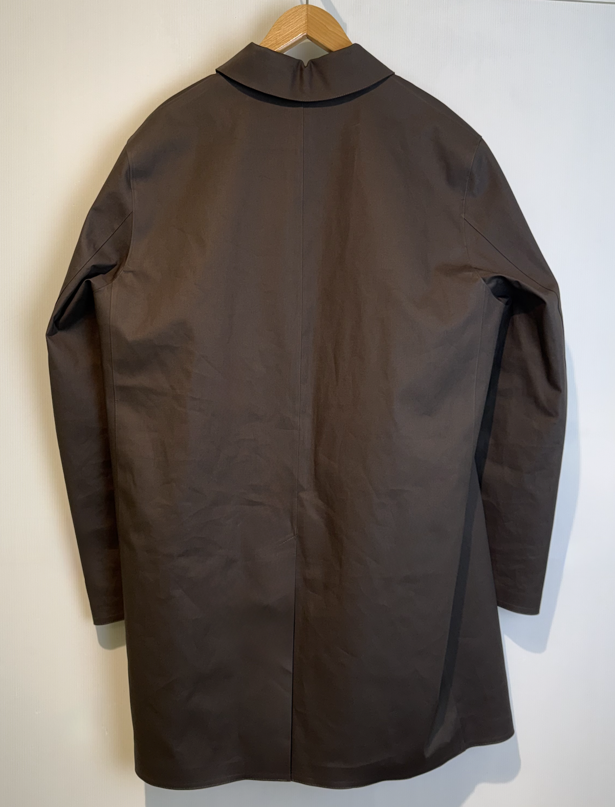 MACKINTOSH DUNOON RUBBERISED COAT chocolate – Bild 3