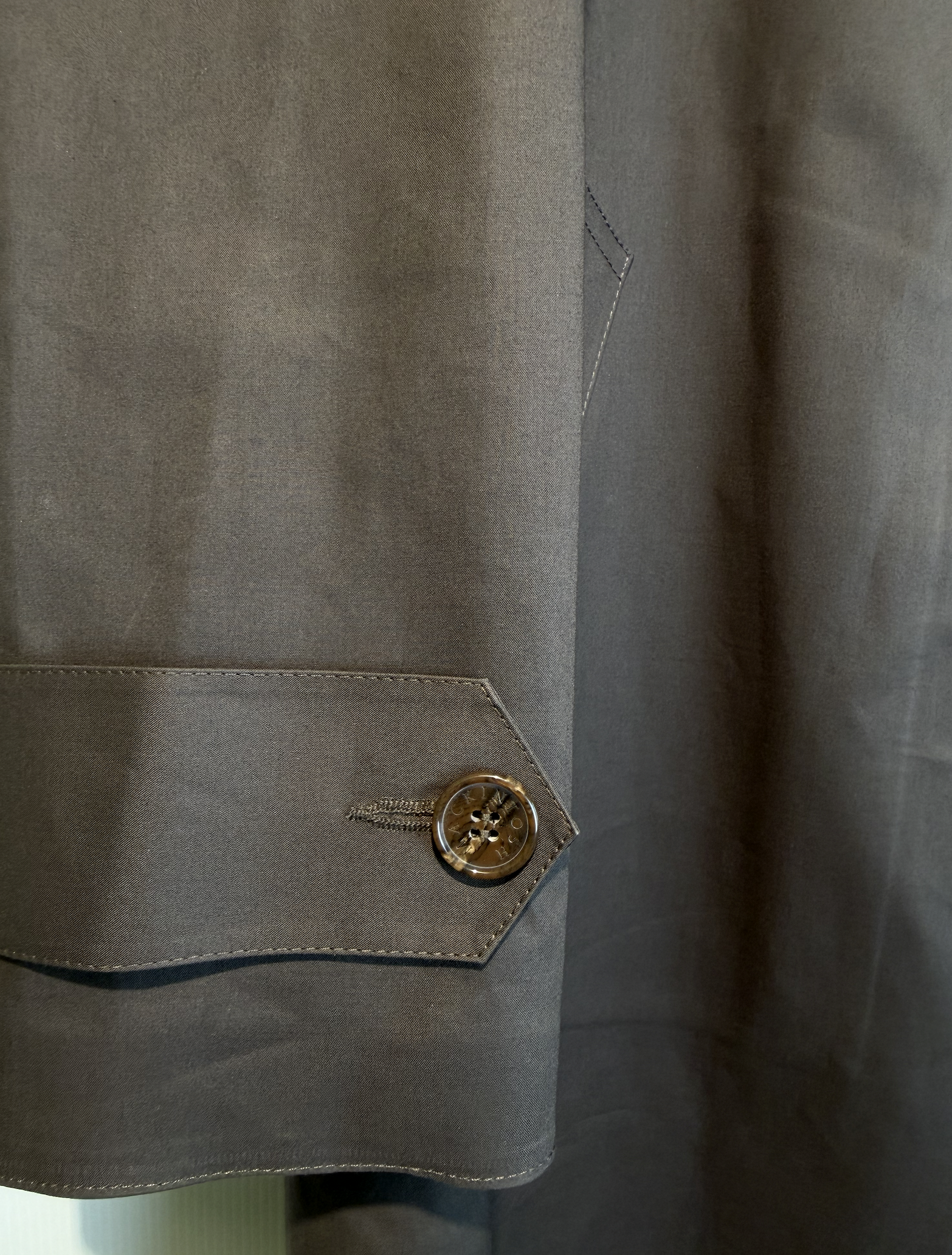 MACKINTOSH BANTON RUBBERISED COAT chocolate – Bild 2