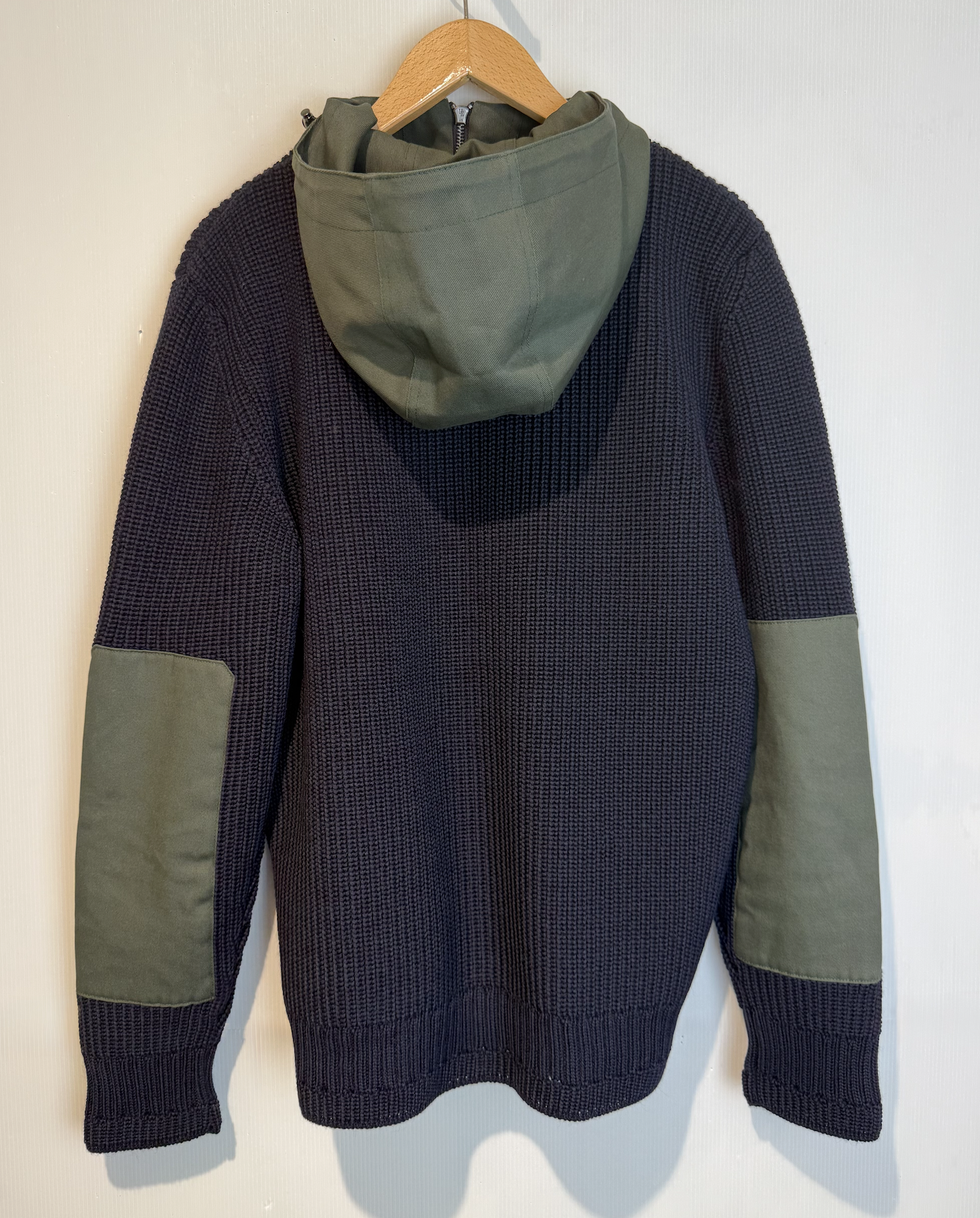 ROBERTO COLLINA KNITTED SWEATSHIRT navy – Bild 2
