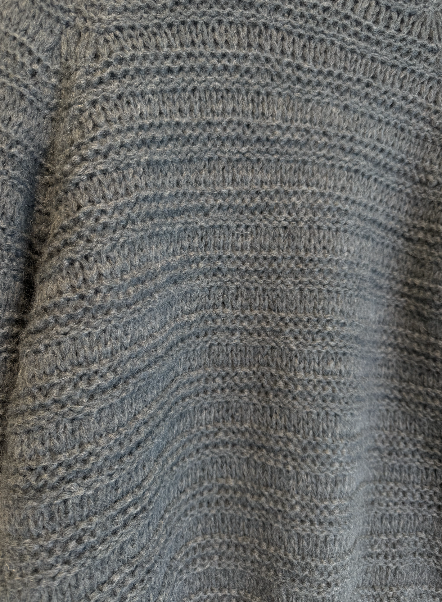 ROBERTO COLLINA GRICO KNITTED JUMPER blue – Bild 2
