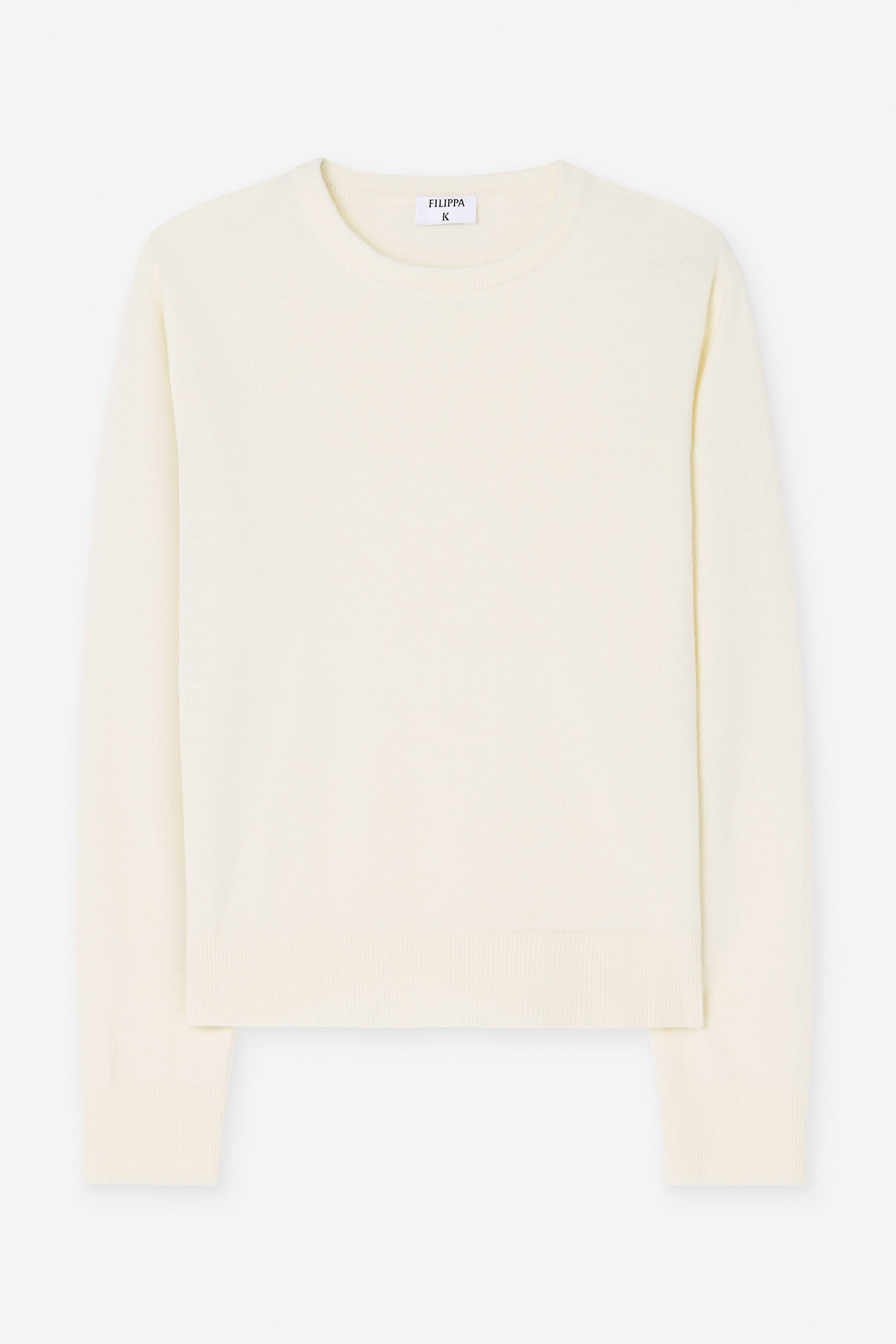FILIPPA K SOFT WOOL CREWNECK SWEATER off-white – Bild 2