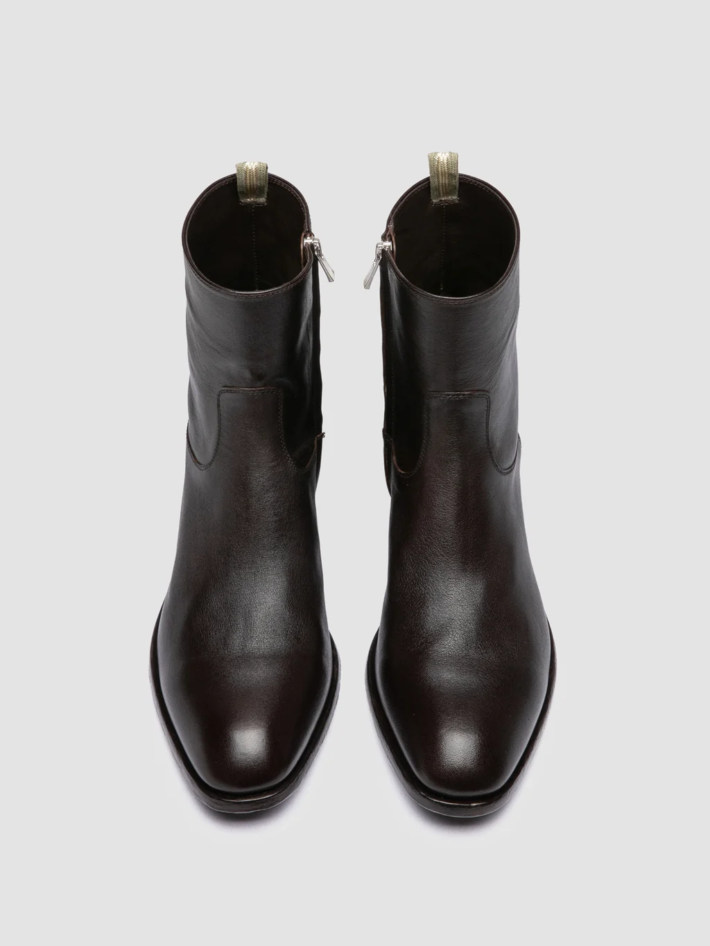OFFICINE CREATIVE MONEGAL LEATHER BOOTS dark brown – Bild 3