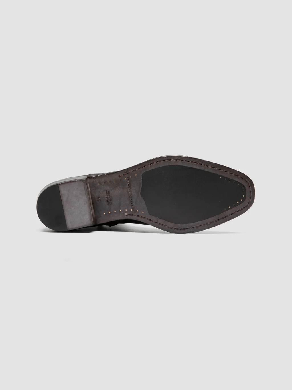 OFFICINE CREATIVE MONEGAL LEATHER BOOTS dark brown – Bild 5