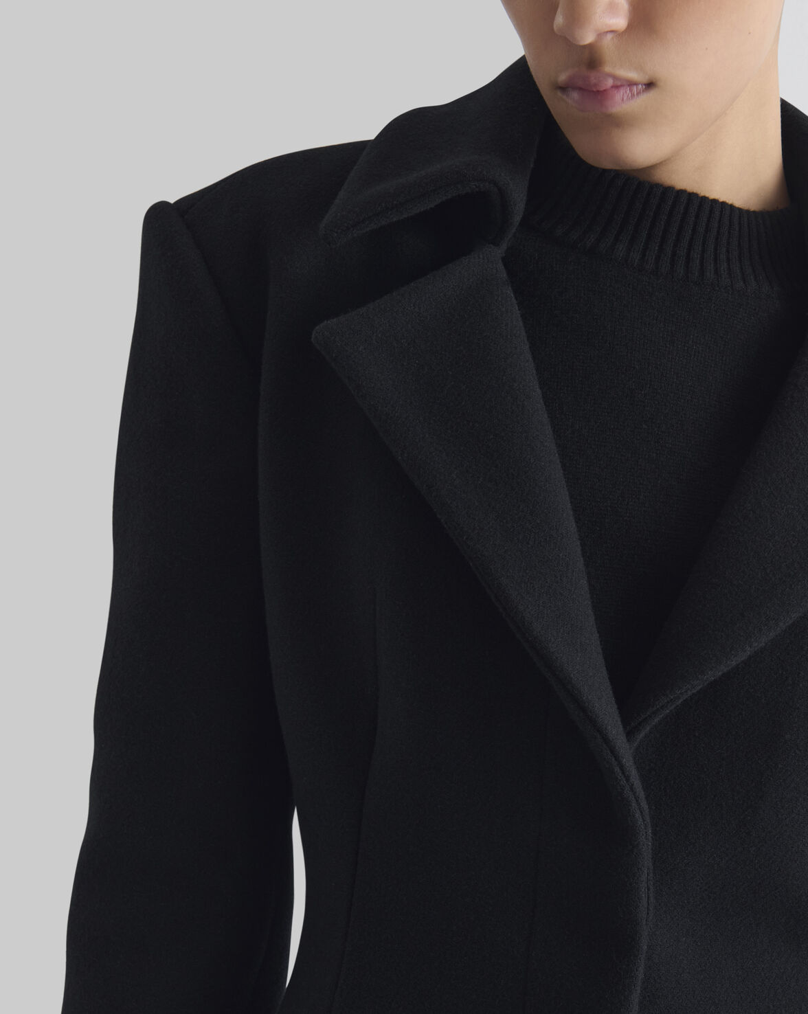IRO PARIS DAFFODIL TAILORED LONG COAT black – Bild 5
