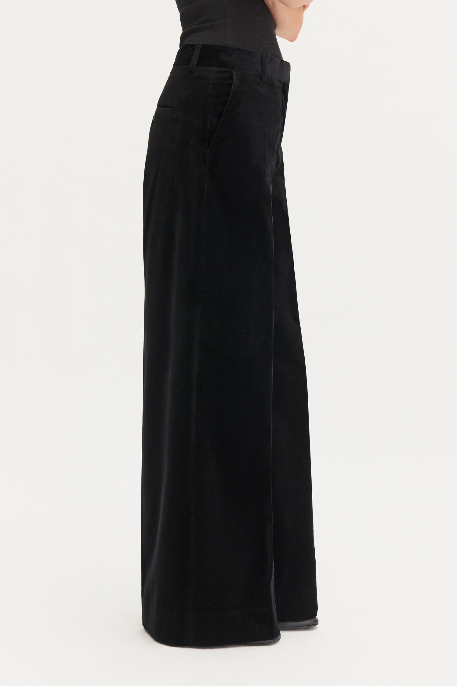FILIPPA K HARLOW VELVET TROUSERS black – Bild 4