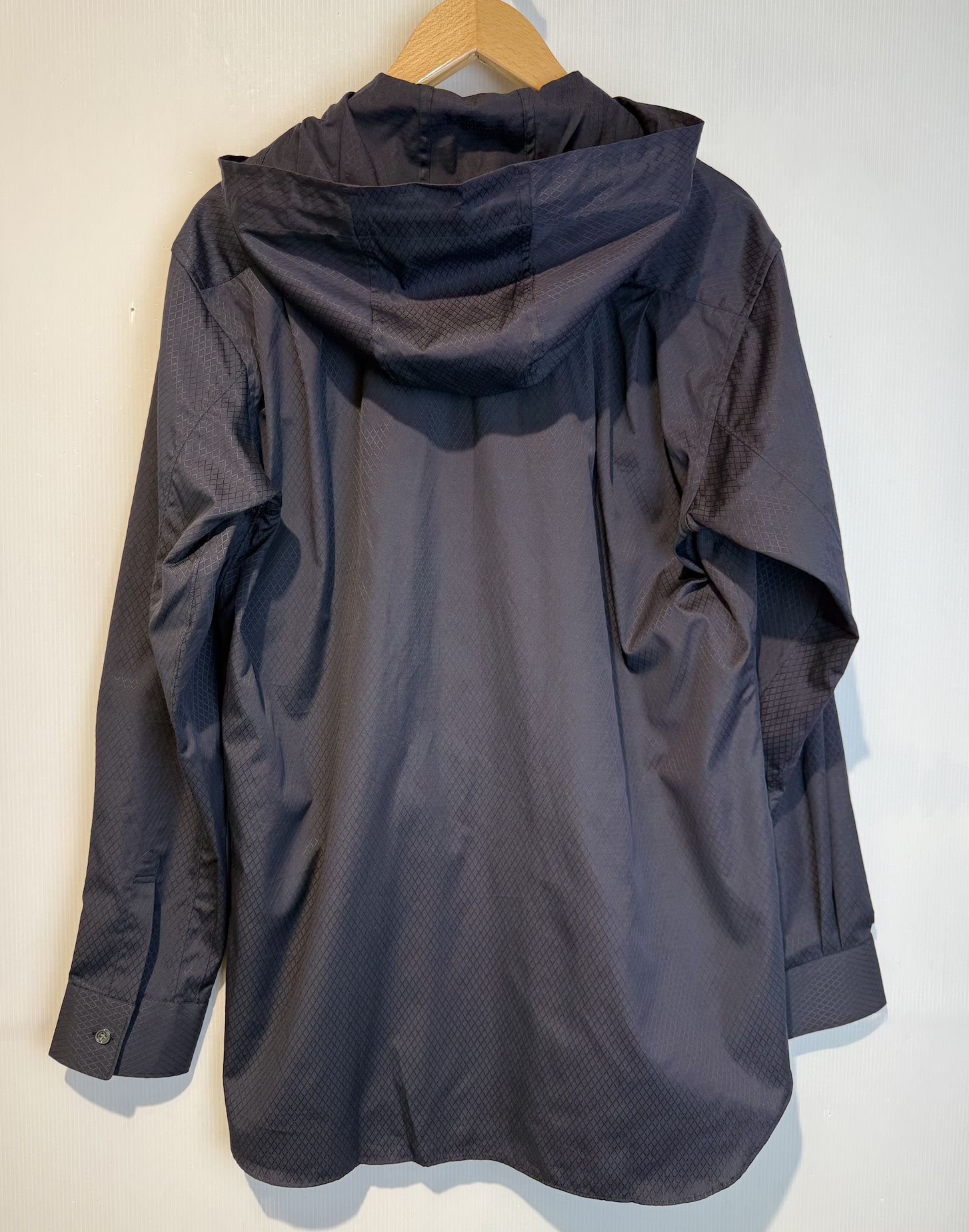 COMME DES GARCONS HOODED SHIRT black – Bild 3