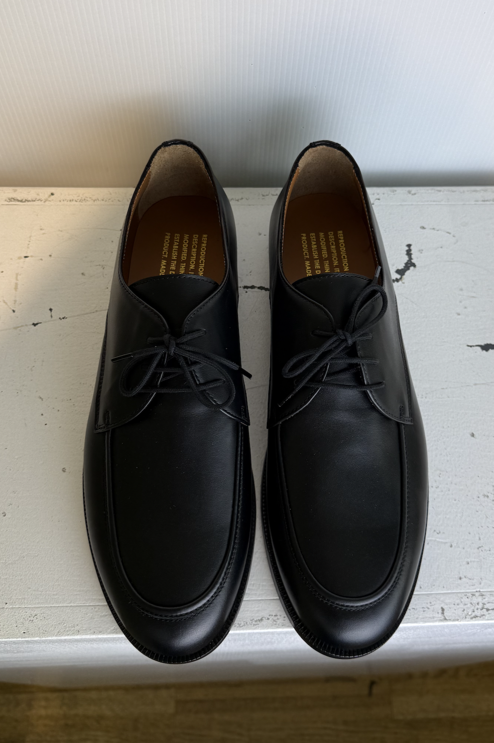 REPRODUCTION OF FOUND ITALIAN MILITARY TRAINER black – Bild 4