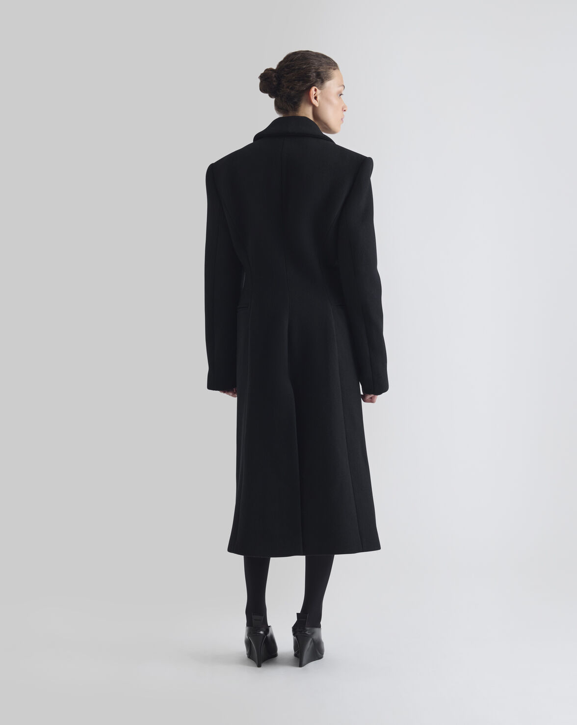 IRO PARIS DAFFODIL TAILORED LONG COAT black – Bild 4
