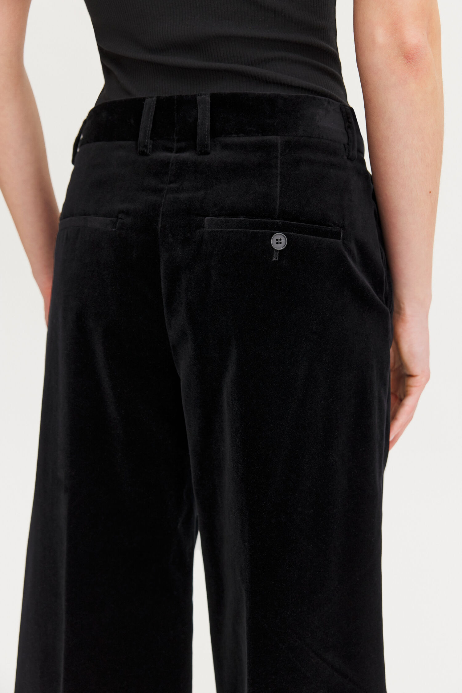 FILIPPA K HARLOW VELVET TROUSERS black – Bild 6