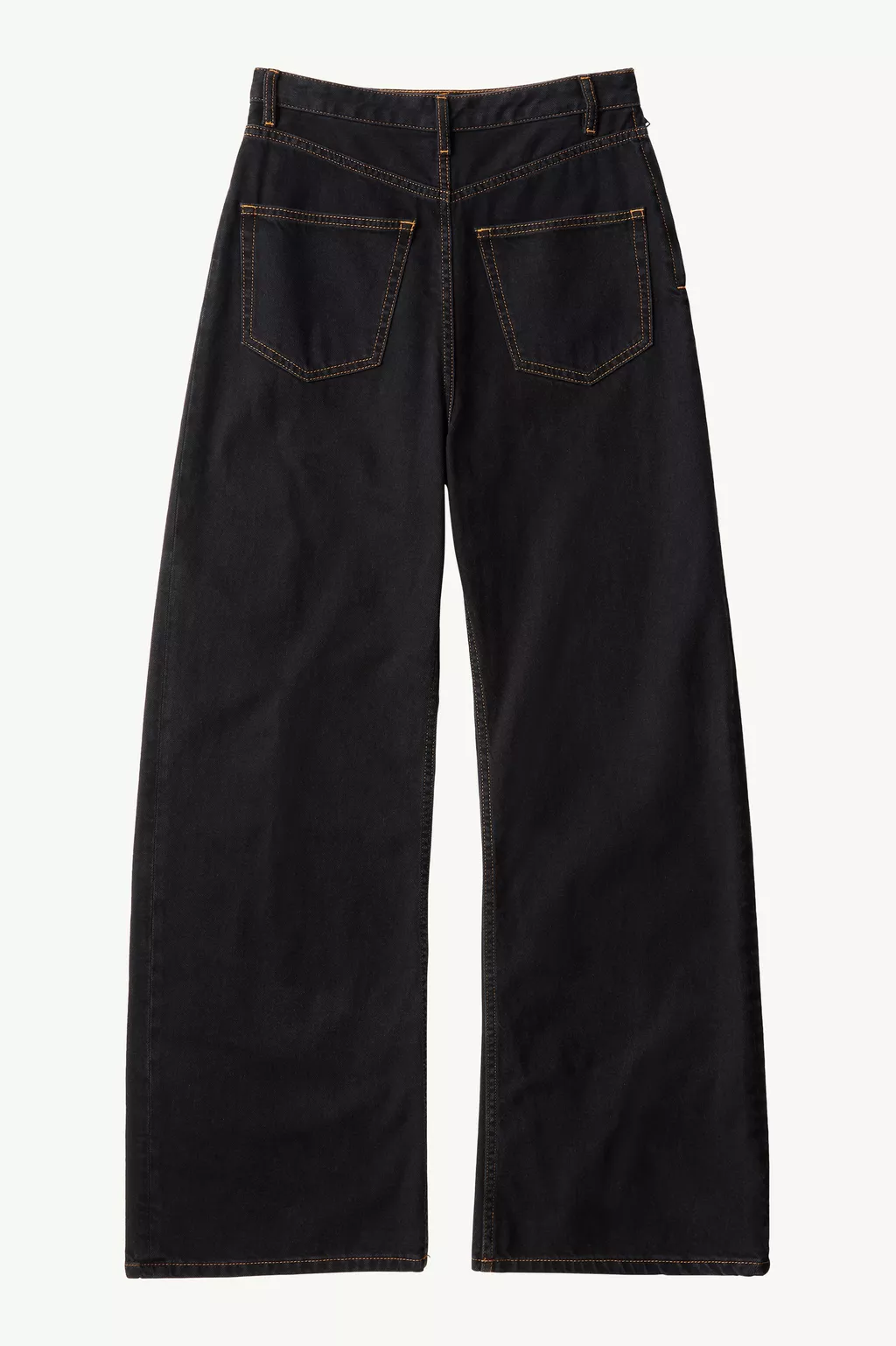 MM6 MAISON MARGIELA WIDE LEG DENIM JEANS black – Bild 2